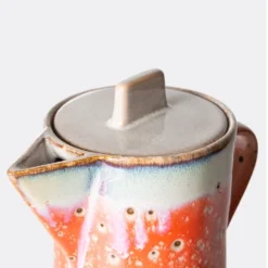 HKliving 70s Multi Colors Ceramic Coffee Pot
