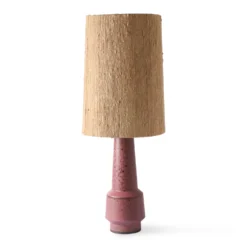 HKliving Silk Cone Brown Lamp Shade
