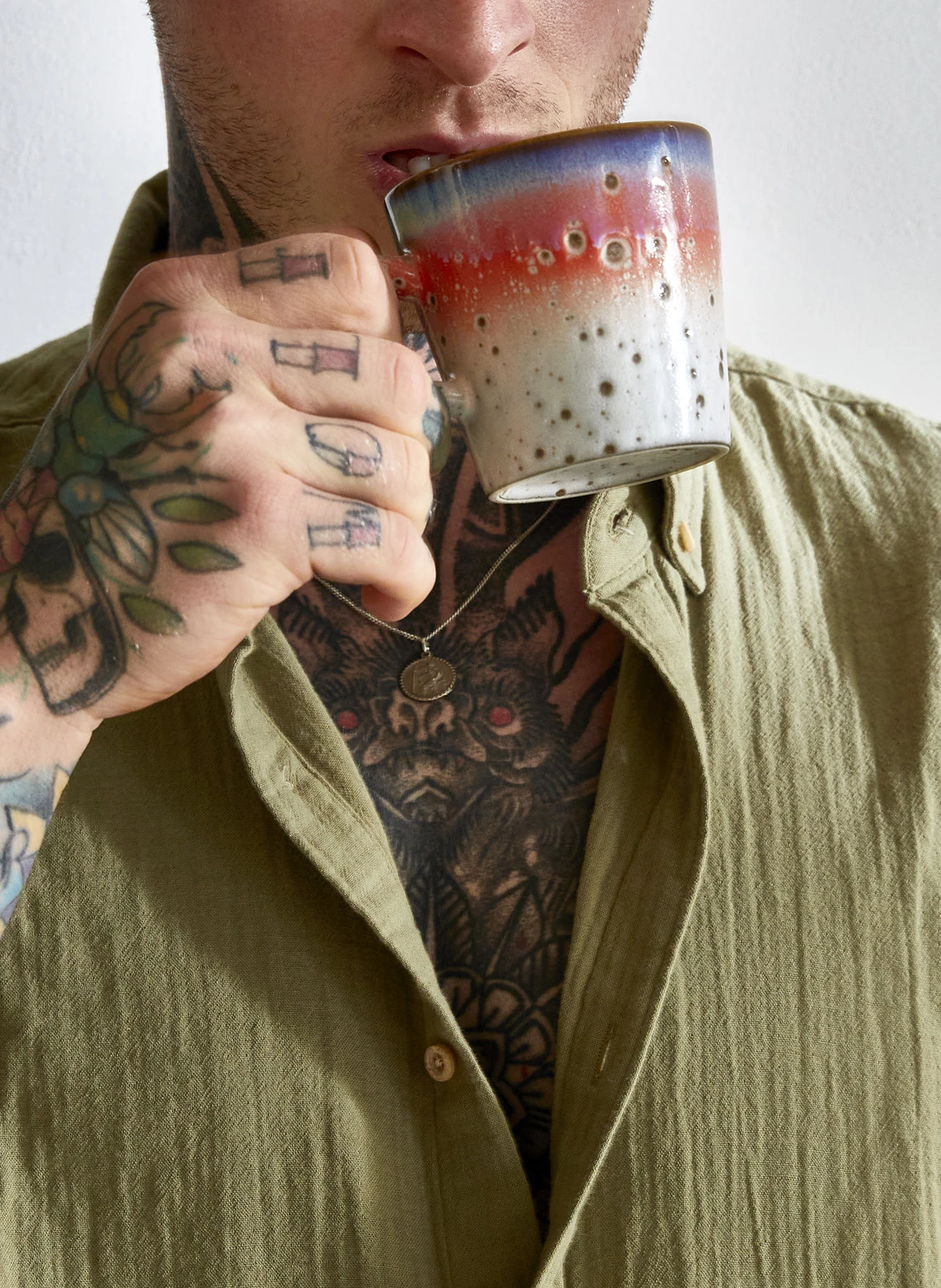 HKliving 70s Ceramics Americano Mug - Asteroids 4 HKliving 70s Ceramics Americano Mug - Asteroids