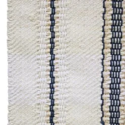 HKliving 150 x 240cm Natural Sand and Black Stripe Carpet 8 HKliving 150 x 240cm Natural Sand and Black Stripe Carpet