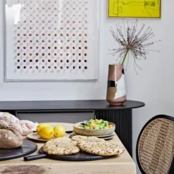 HKliving Set of 2 Yellow Gradient Deep Plate 11 HKliving Set of 2 Yellow Gradient Deep Plate