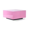 HKliving Mirror Block Table Pink L