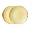 HKliving Bold & Basic Ceramics Side Plate - Set of 2