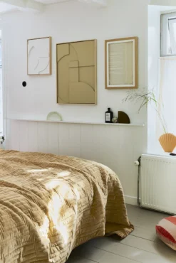 HKliving Layered Paper Art In Frame, Model B