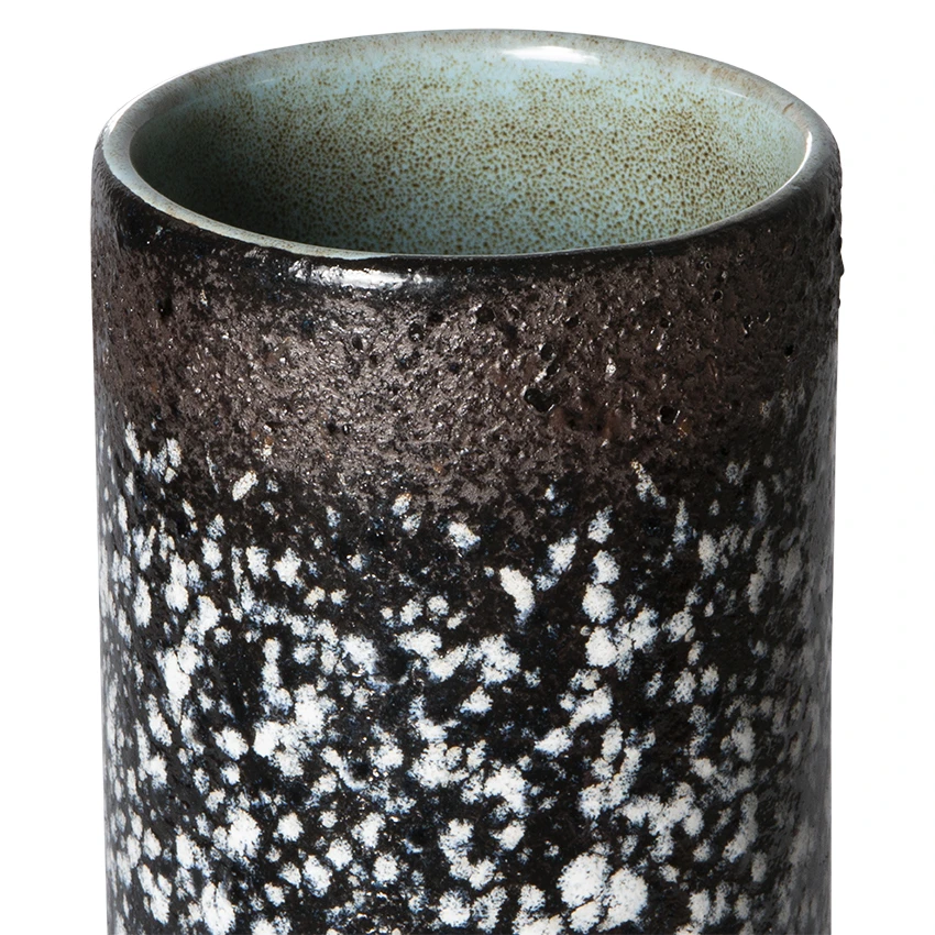 HKliving 70s Ceramics Vase XS - Mud 5 HKliving 70s Ceramics Vase XS - Mud