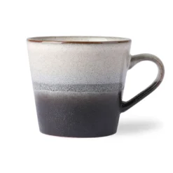 HKliving 70s Ceramics Cappuccino Mug - Rock