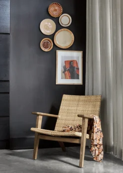 HKliving 70s Ceramics Dessert Plate Snow - Set of 2