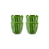 HKliving Set de mug céramique vert 1 HKliving Set de mug céramique vert