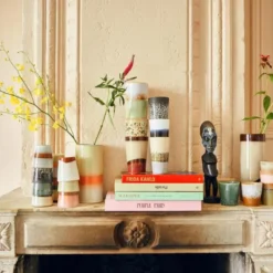 HKliving Grand vase coloré seventies