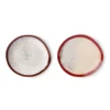 HKliving Ceramic 70's Dinner Plate Frost Set of 2