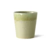 HKliving 70s Ceramics Handleless Coffee Mug Pistachio