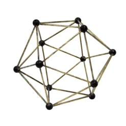 HKliving Molecular Brass Ornament