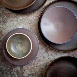 HKliving Home Chef Bowl Rustic Green Grey