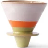 HKliving Ceramic 70's Coffee Filter 1 HKliving Ceramic 70's Coffee Filter