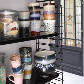 HKliving 70s Ceramics Espresso Mug Set of 4 5 HKliving 70s Ceramics Espresso Mug Set of 4