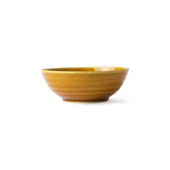 HKliving Kyoto Ceramics Japanese Soup Bowl Brown