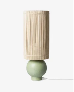 HKliving CERAMIC LAMP BASE PISTACHIO GREEN