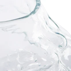 HKliving Objects: Cloud Vase Clear Glass Low