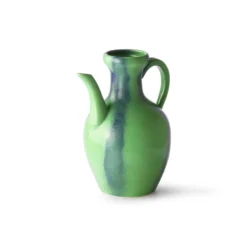 HKliving Ceramic Jug Blue/Green