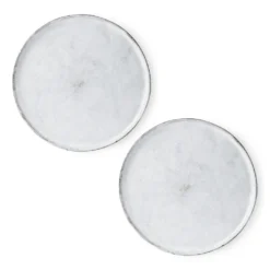 HKliving Bold & Basic Ceramics Dinner Plate Mint Set of 2