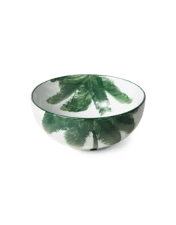 HKliving Green Palms Bowl