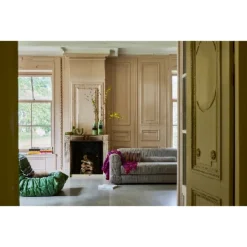 HKliving Matte Olive Twisted Vase