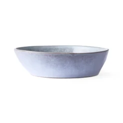HKliving Bold & Basic Ceramics: Rustic Grey Bowl M Set of 2
