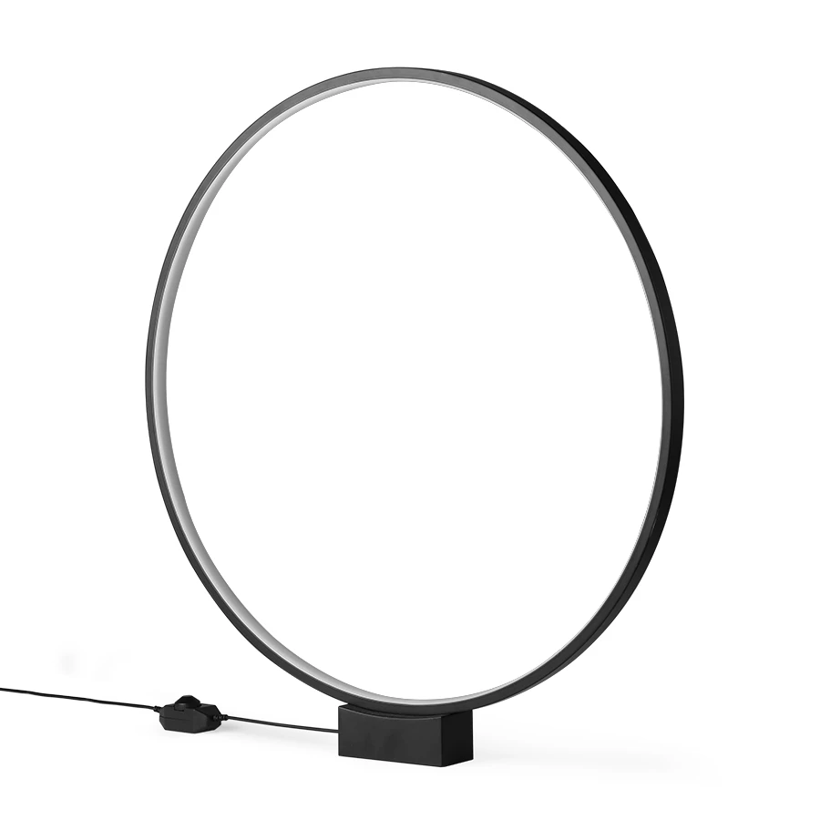 HKliving Luminous Circle Table Lamp 4 HKliving Luminous Circle Table Lamp