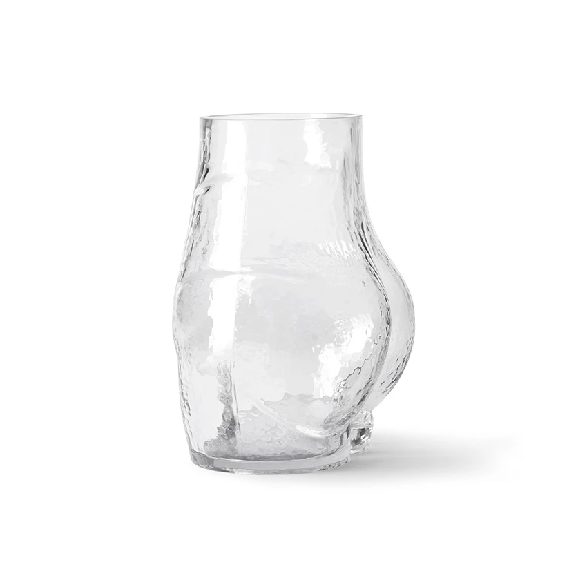 HKliving Glass Bum Vase 4 HKliving Glass Bum Vase