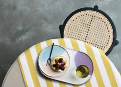 HKliving Gallery Ceramics Round Side Plate Mint/Nude Set of 2 13 HKliving Gallery Ceramics Round Side Plate Mint/Nude Set of 2