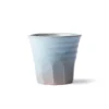 HKliving Bold & Basic Ceramics Mug Grey/Blue