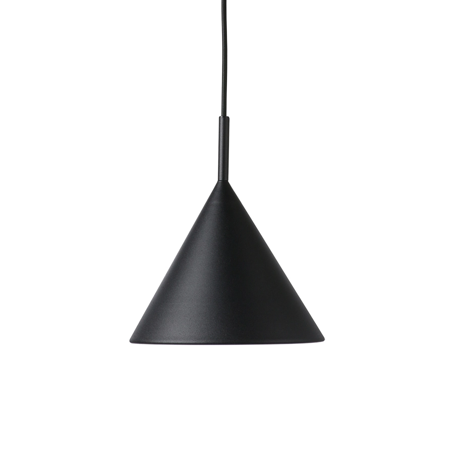 HKliving Metal Triangle Pendant Lamp M Matt Black 3 HKliving Metal Triangle Pendant Lamp M Matt Black