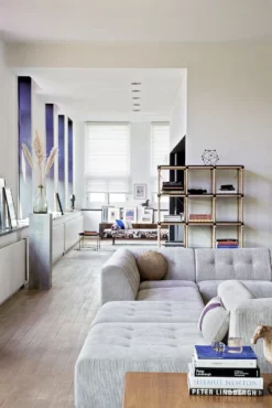 HKliving Corduroy cushion round (ø40)