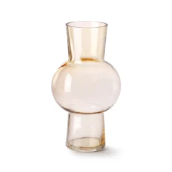 HKLIVING Sales 31 HKliving Peach Glass Flower Vase