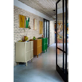 HKliving Green Ceramic Circle Vase 7 HKliving Green Ceramic Circle Vase