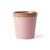 HKliving 70s Ceramics Handleless Mug - Pink 1 HKliving 70s Ceramics Handleless Mug - Pink