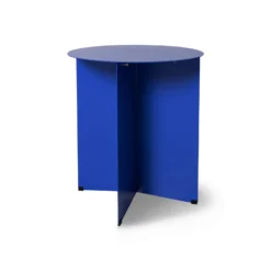 HKliving Cobalt Metal Side Table