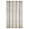 HKliving 150 x 240cm Natural Sand and Black Stripe Carpet