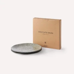 HKliving Gradient Ceramics Side Plate Green Set of 2
