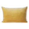 HKliving Velvet Cushion Gold 60x40cm