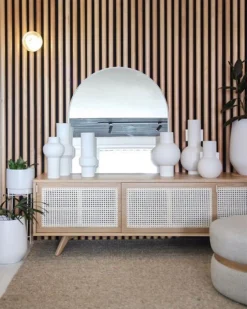 HKliving Medium Matt white Vase