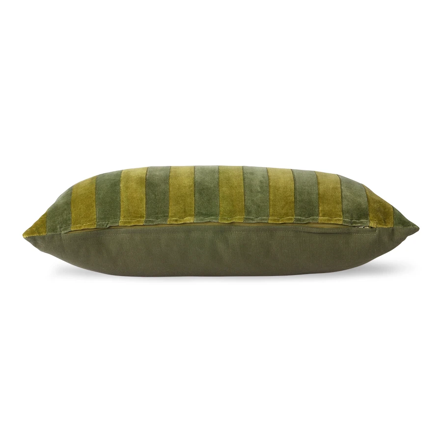 HKliving Green & Camo Striped Cushion 4 HKliving Green & Camo Striped Cushion