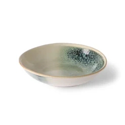 HKliving Ceramic Plate 70's Curry Bowls: Mist (Set of 2)
