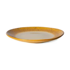 HKliving 70s Ceramics Autumn Side Plate - Set of 2