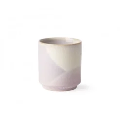 HKliving Lilac and Yellow Ceramic Coffee Mug 5 HKliving Lilac and Yellow Ceramic Coffee Mug