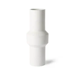 HKliving Large Speckled Clay Straight Vase