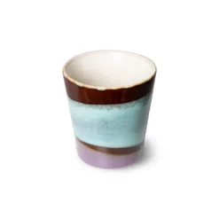 HKliving 70s Ceramics Handleless Coffee Mug - Patina