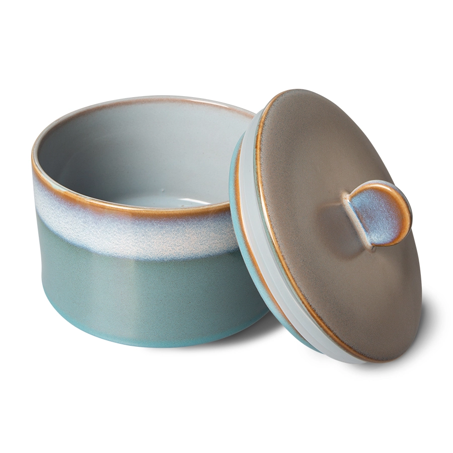 HKliving 70s ceramics: cookie jar, dusk 4 HKliving 70s ceramics: cookie jar, dusk