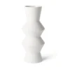 HKliving Speckled Clay Angular Vase | Medium