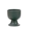 HKliving Set of 2 Mugs on A Base - Matt Green 2 HKliving Set of 2 Mugs on A Base - Matt Green